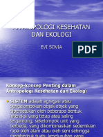 Antropologi Kesehatan Dan Ekologi