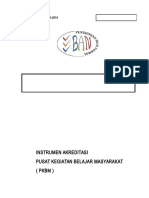 Instrumen Akreditasi PKBM Ban-Pnf 2014