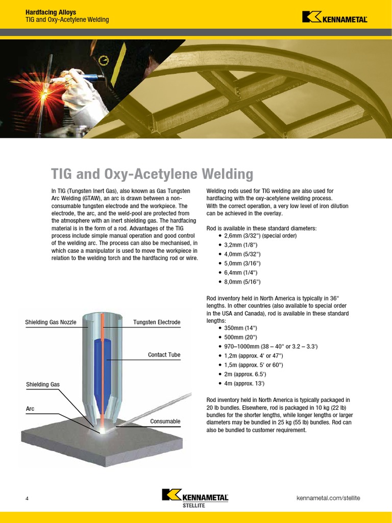 TIG and OxyAcetylene Welding PDF Metalworking Materials
