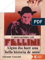 Conversaciones Con Fellini - Giovanni Grazzini PDF