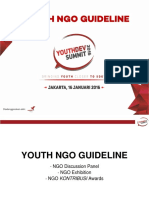 Youth Ngo Guideline - Youthdev Summit 2016