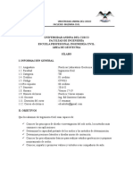 Sílabo - Practicas Laboratorio de Geotecnia 2017 III