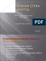 Materi PCD Pengertian Sejarah Tipografi