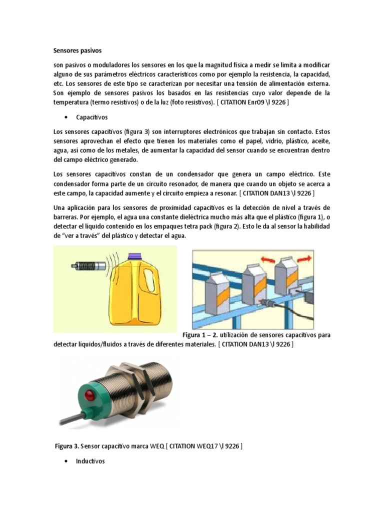 Sensores Parte Jairo | PDF | Condensador Sensor