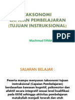 Taksonomi Capaian Pembelajaran PDF