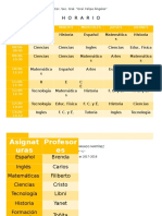 horario 2C