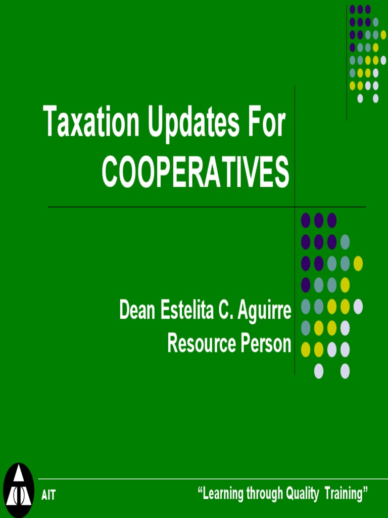 Updates on Taxation for Cooperative.pdf