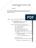 Problema Ejemplo 5-2: 5-5 Problemas Ejemplo para Estimar La Resistencia A La Fatiga Real