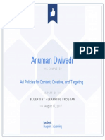 Anuman Dwivedi: Ad Policies For Content, Creative, and Targeting