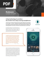 Kokoon Case Study - Pgs Software Ltd