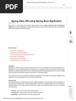 Spring Data JPA Using Spring Boot Application - Dinesh On Java