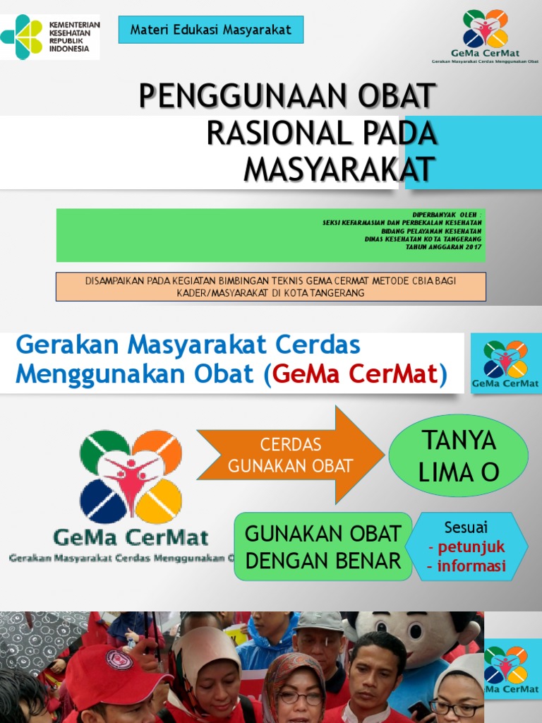 Penggunaan Obat Rasional Pada Masyarakat | PDF