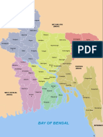 Bangladesh Districts Map