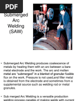 Submerged Arc Welding (SAW)