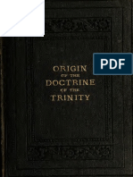 A History of the Doctrine of Trinity in Christian Church