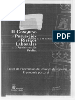 Taller De Prevencion De Lesiones De Espalda - Ergonomia Postural copiar a word .pdf