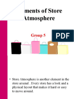 Elements of Store Atmosphere: Group 5