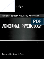 Abnormal Psychology Test Bank Fuhr PDF