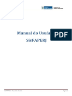 Manual do SisFAPERJ