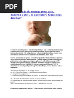 Perturbação Do Sossego