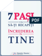 7 Pasi Ca Sa-Ti Recapeti Increderea in Tine