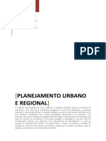 Apostila de Planejamento Urbano e Regional Final PDF