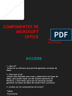 Componentes de Microsoft Office - PPTX MPR