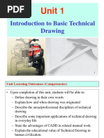 Unit 1. Introduction To Basci Technical Drawing