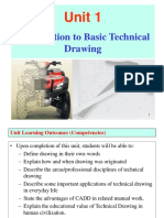 Unit 1. Introduction to Basci Technical Drawing