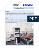 Ultrasonic C-Scan: Description