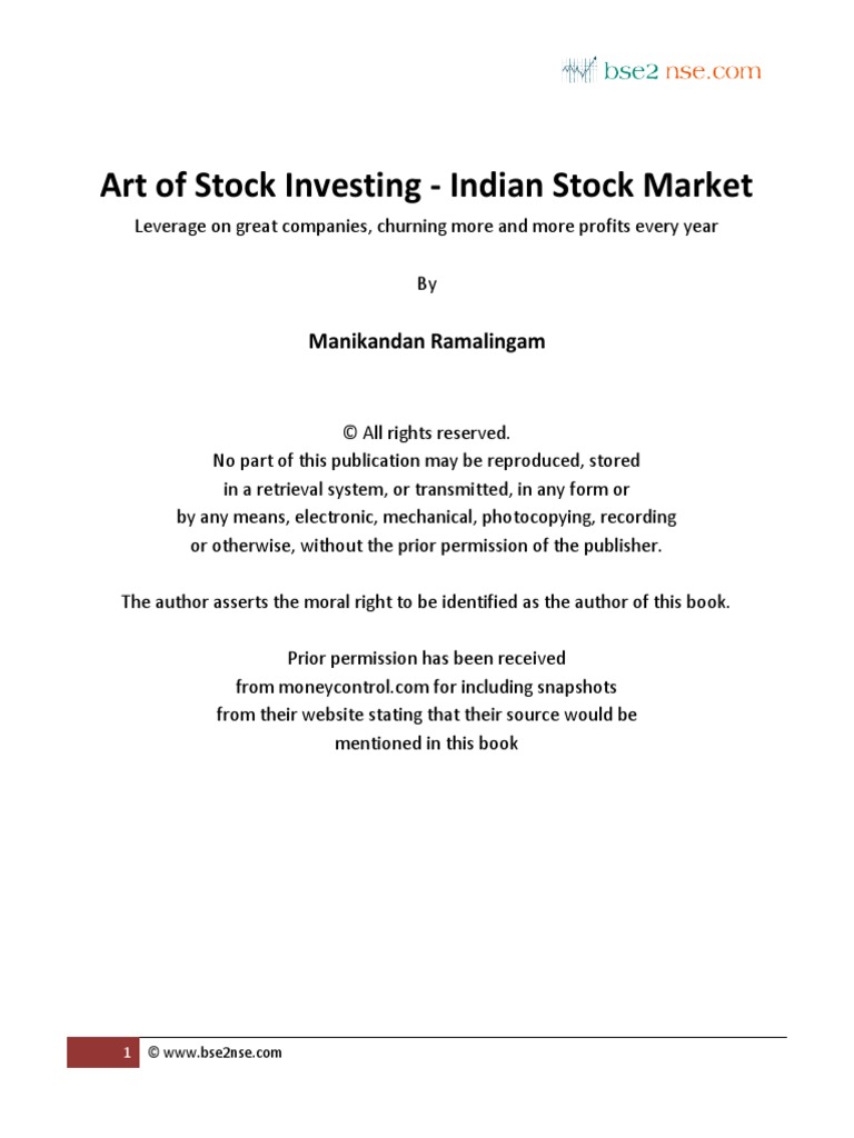 Art of Stock Investing PDF PDF