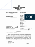 Erap Disqualification Case PDF