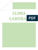 Clima Laboral