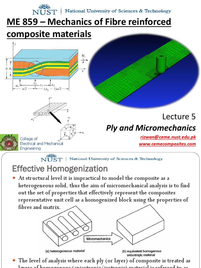 Micromechanics of Composite Materials | PDF | Composite Material ...