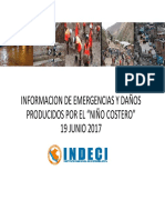 Daños Producidos Por El Niño Costero - INDECI 