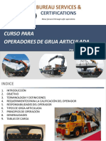 Curso operadores grúa articulada