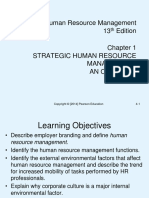 Human Resource Management 13 Edition Strategic Human Resource Management: An Overview