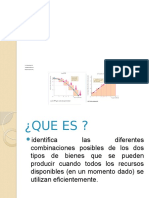 Frontera de posibilidades de producción (FPP): concepto, representación y conclusiones