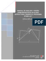 Estructuras de Acero - Ejemplo de Diseño de Edificio SMF y EBF PDF