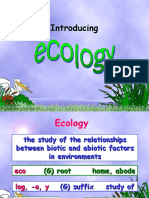 Ecology