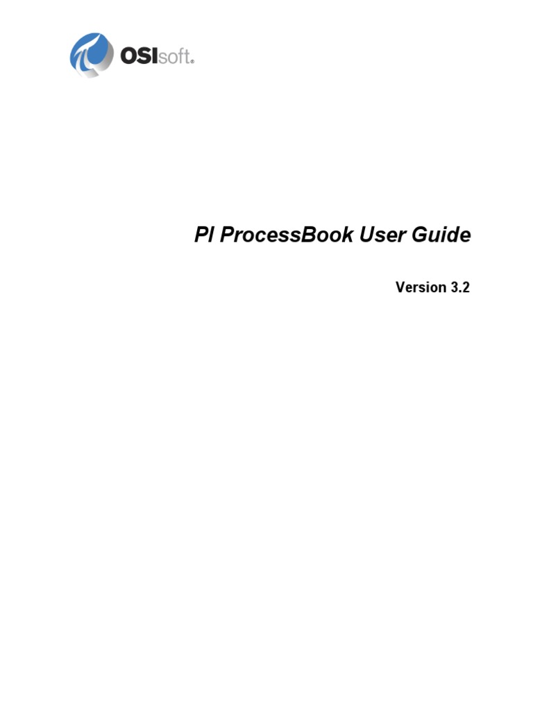 PI ProcessBook 3_2 User Guide Visual Basic For Applications Scripting Language