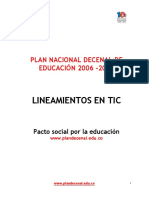 Plan Nacional Decenal de Educación 20016 PDF