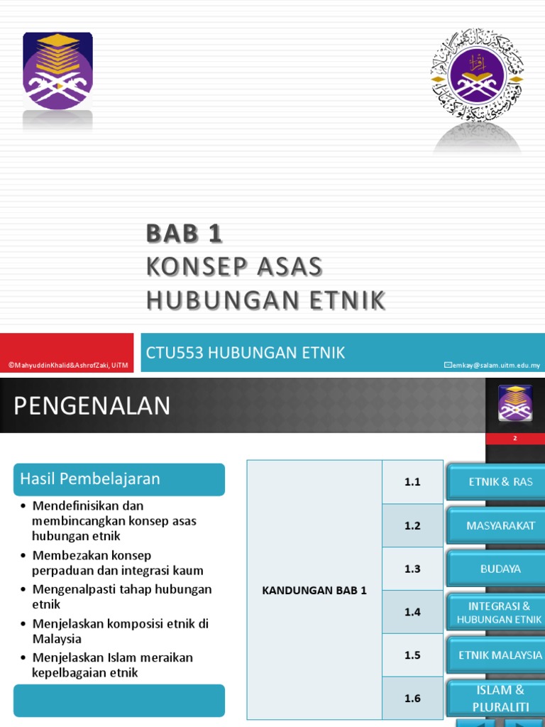 Hubungan Etnik - Konsep Asas