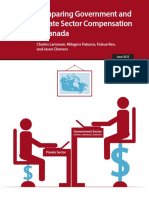 Comparing Government and Private Sector Compensation in Canada PDF