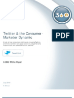 360i Twitter and the Consumer Marketer Dynamic