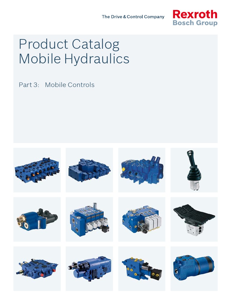 BOSCH REXROTH Mobile Hydraulics Catalog Viscosity Corrosion