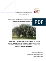 Estudio de Mejoras Mediante Lean Manufacturing en Una Cooperativa AgrÃ-cola Olivarera