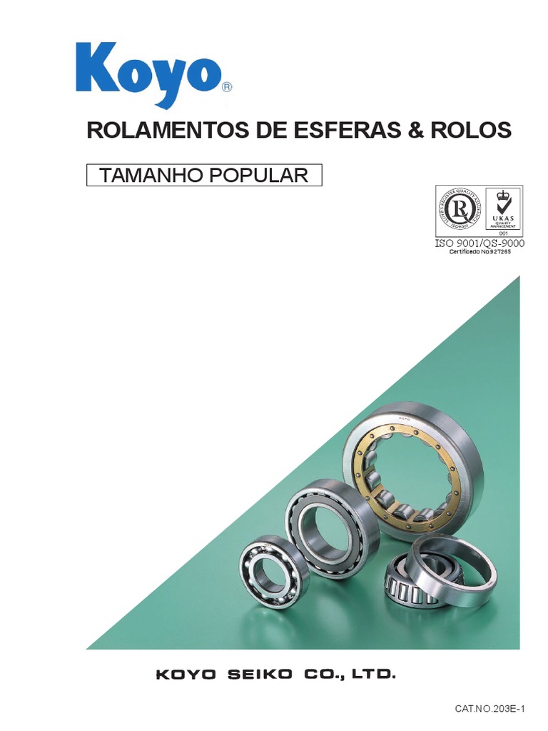 n_a_o Bearing Specs Table | PDF | Bearing (Mechanical
