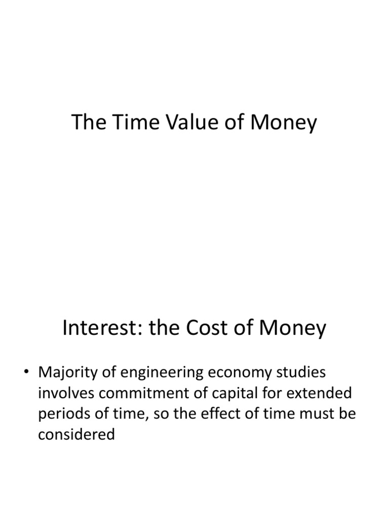 Time Value of Money - Part1 | PDF | Financial Capital | Compound Interest