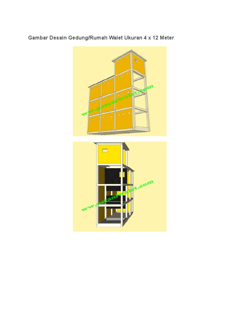 Gambar Desain Gedung Walet PDF